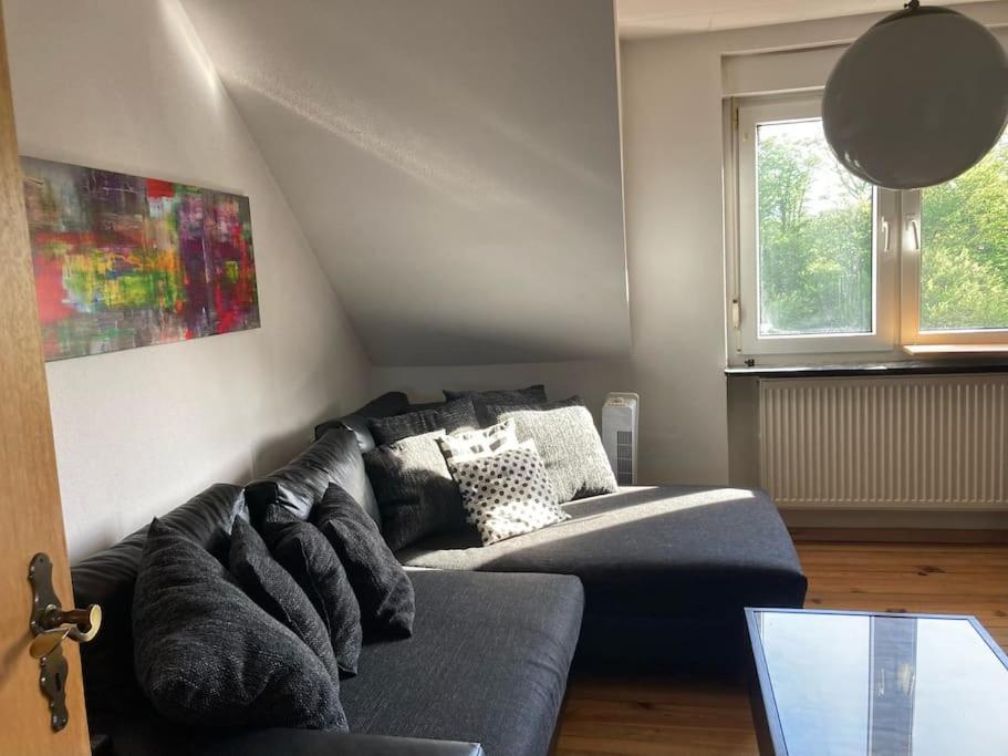 Sonnige Etagen-Wohnung, Alleinige Nutzung, Wasserbett Neunkirchen  Exterior photo